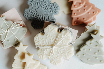 Snowflake Soap Stacks