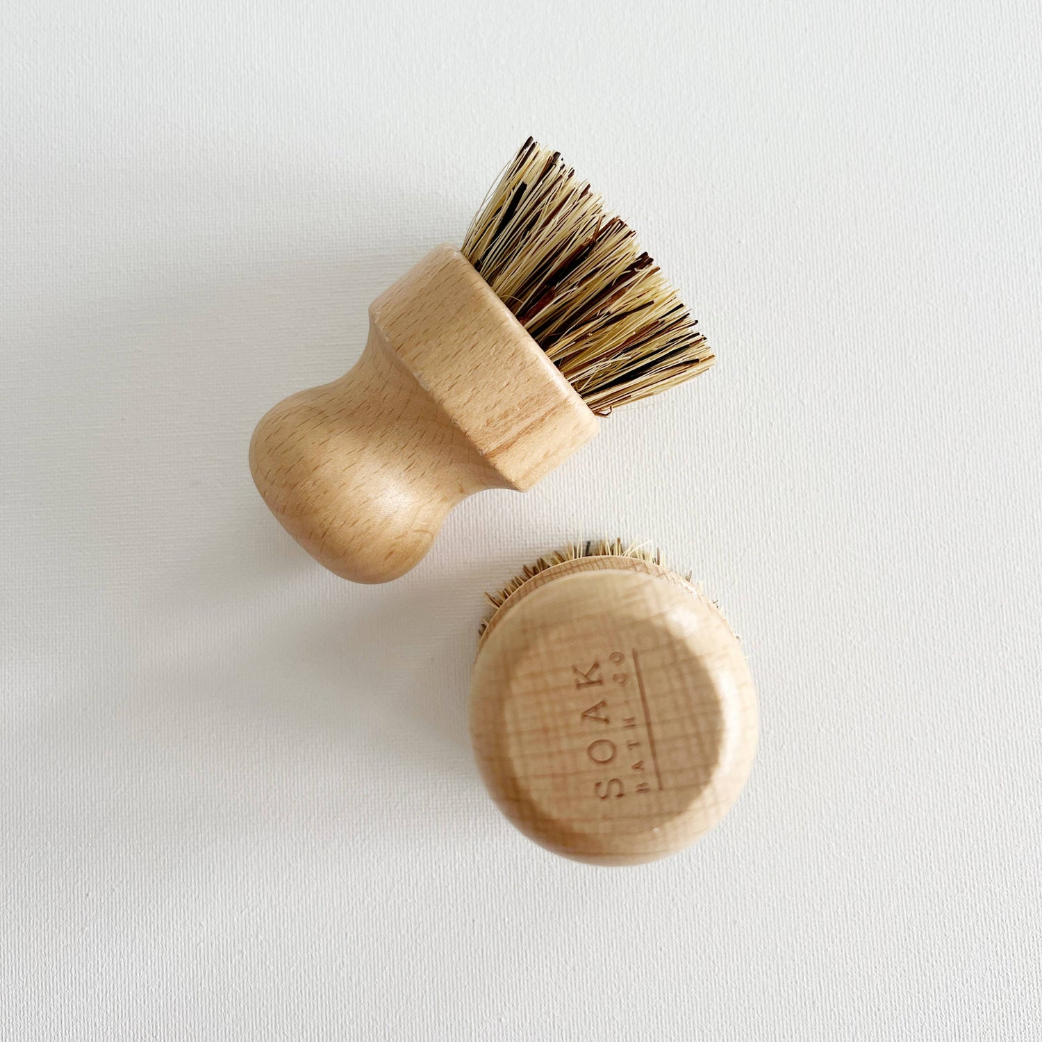 Dish Brush | Bamboo Pot Scrubber | Sisal Dish Brush