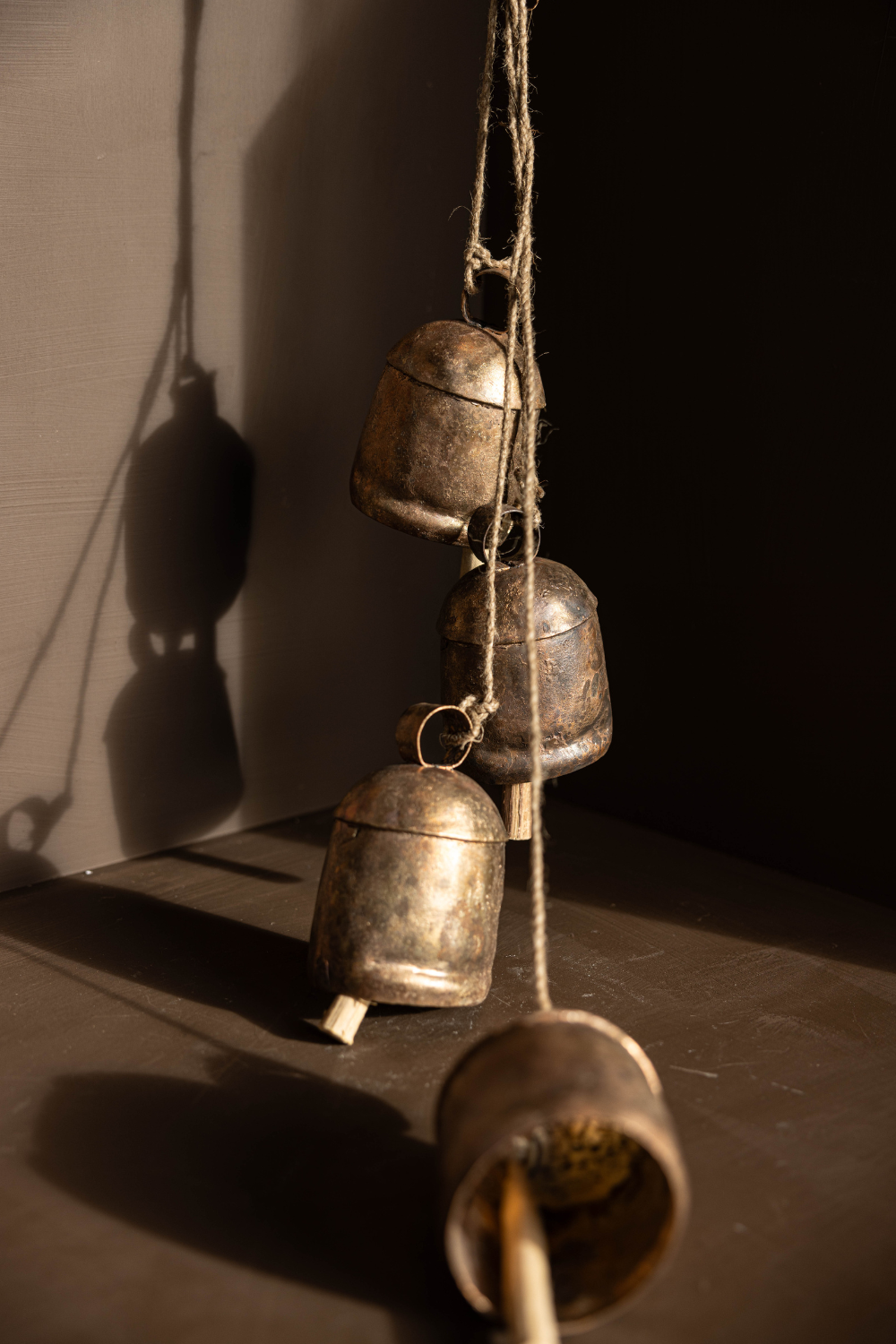 Medium-Hanging Vintage Bell Clusters Christmas Decor