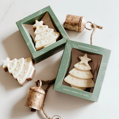 Evergreen Soap Stacks
