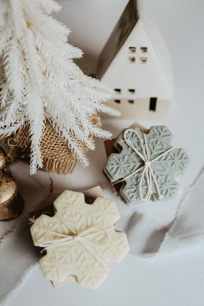 Snowflake Soap Stacks