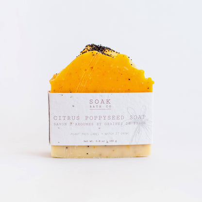 Citrus Poppyseed Soap