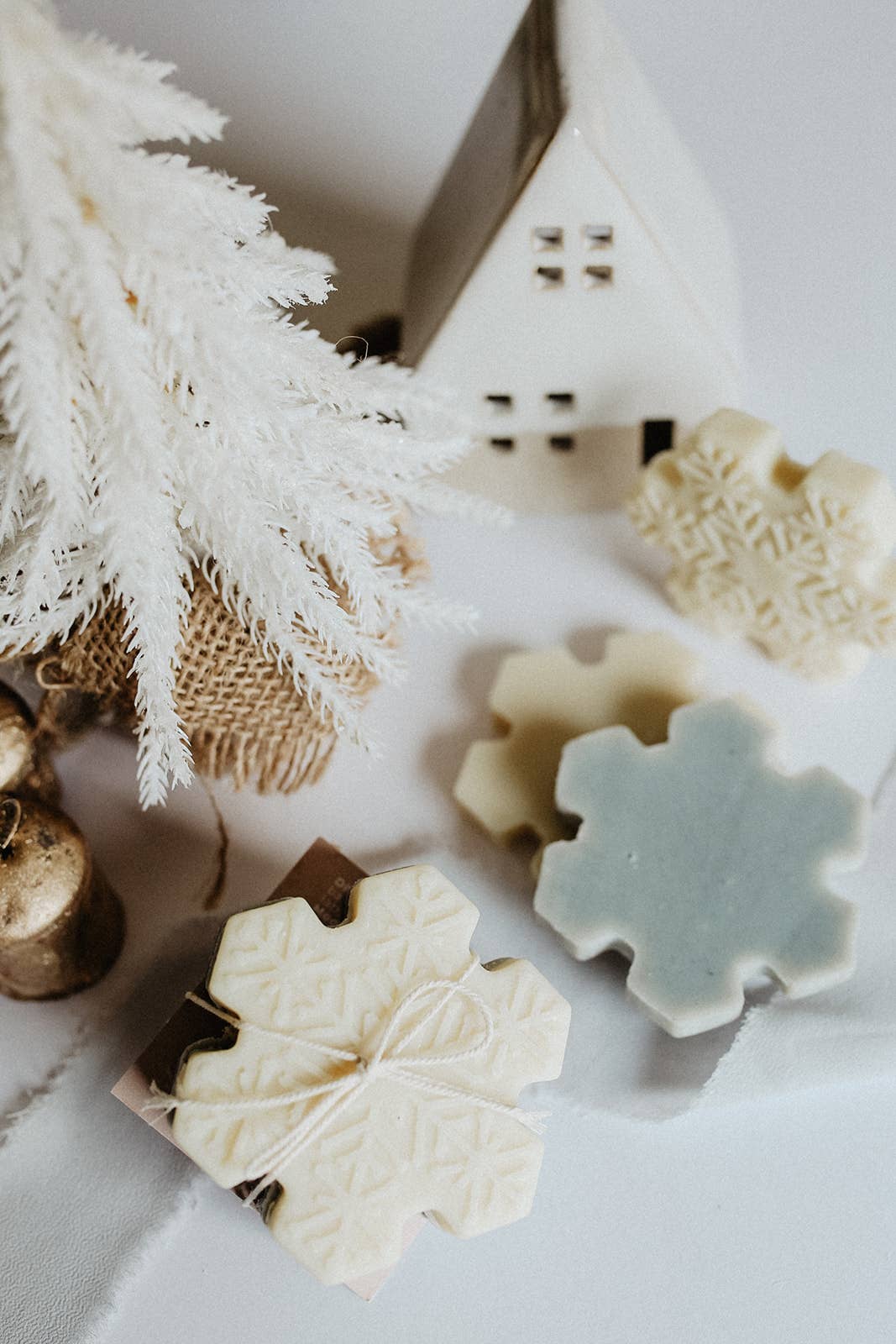 Snowflake Soap Stacks