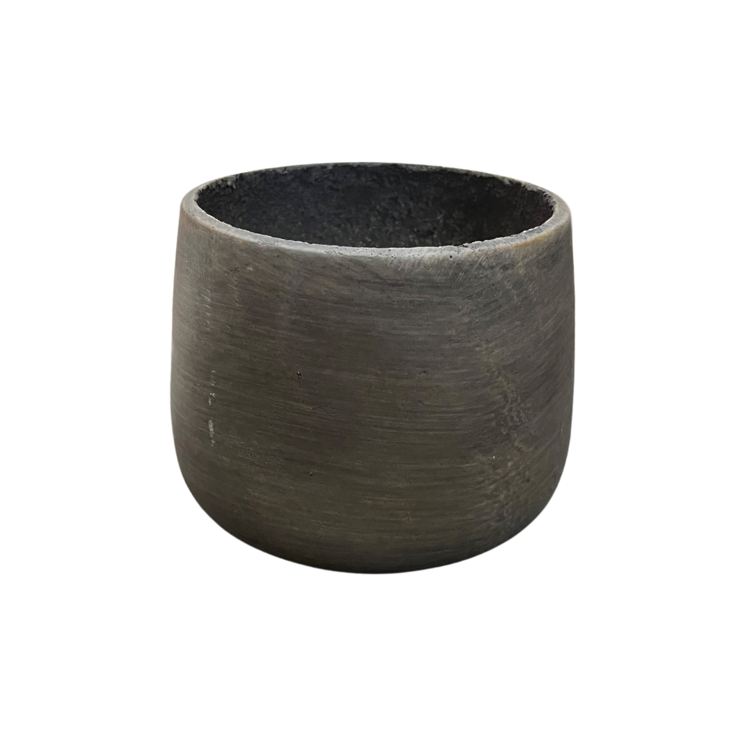 CEMENT BOWL POT SMALL