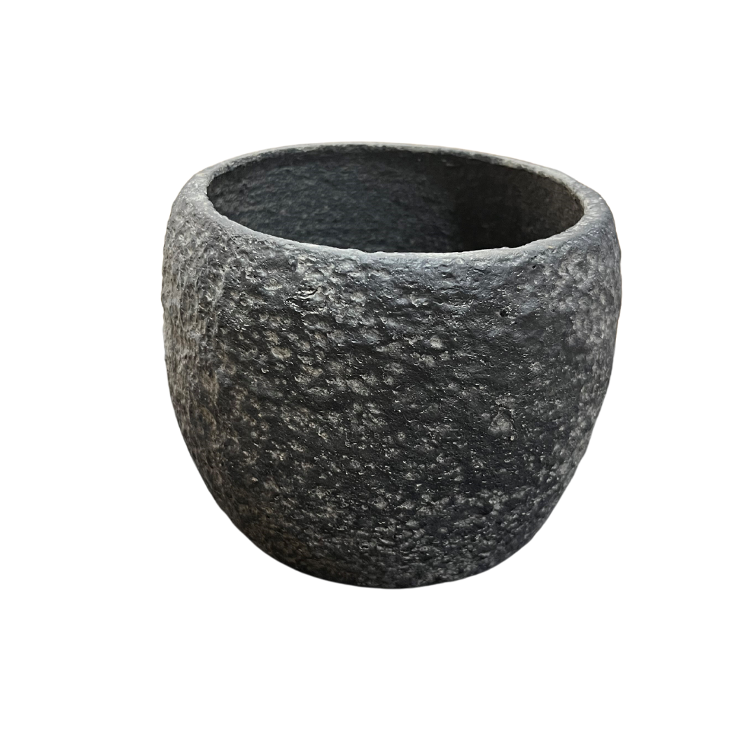 CEMENT ROUND POT SMALL