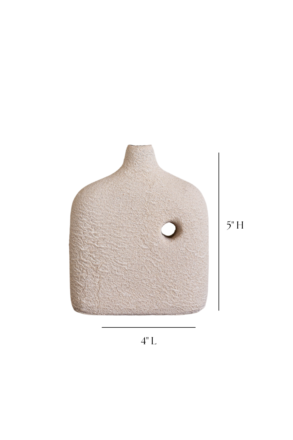 Milos Vase Cream