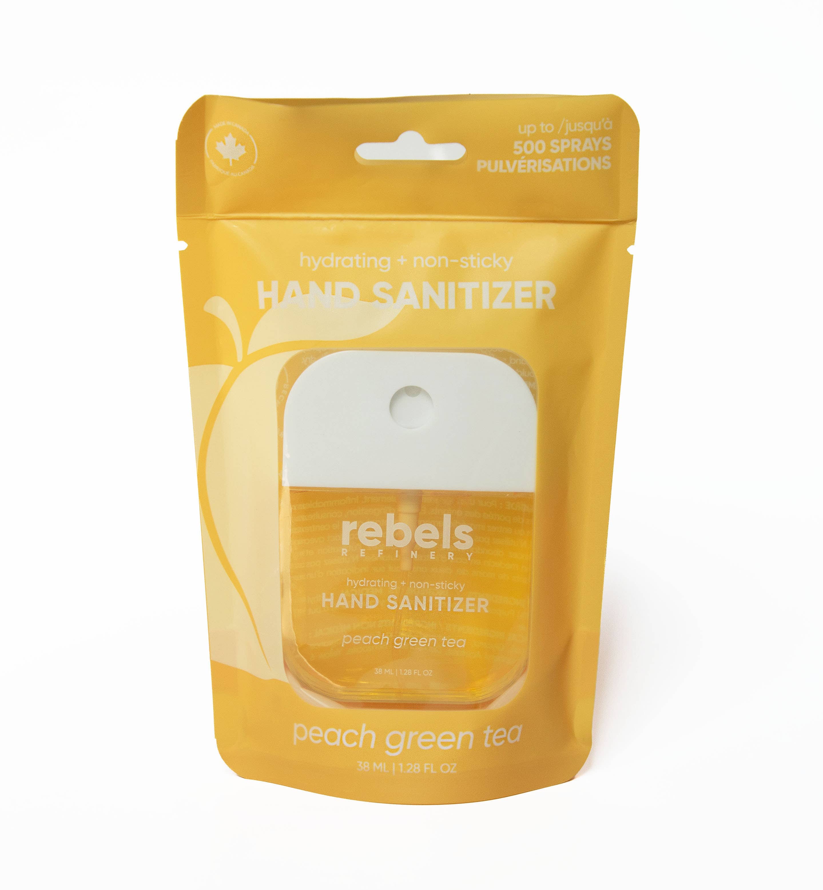 Peach Green Tea Pocket Hand Sanitizer