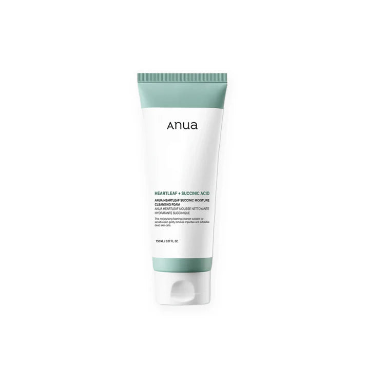 ANUA ++ Heartleaf Succinic Moisture Cleansing Foam 150 ml