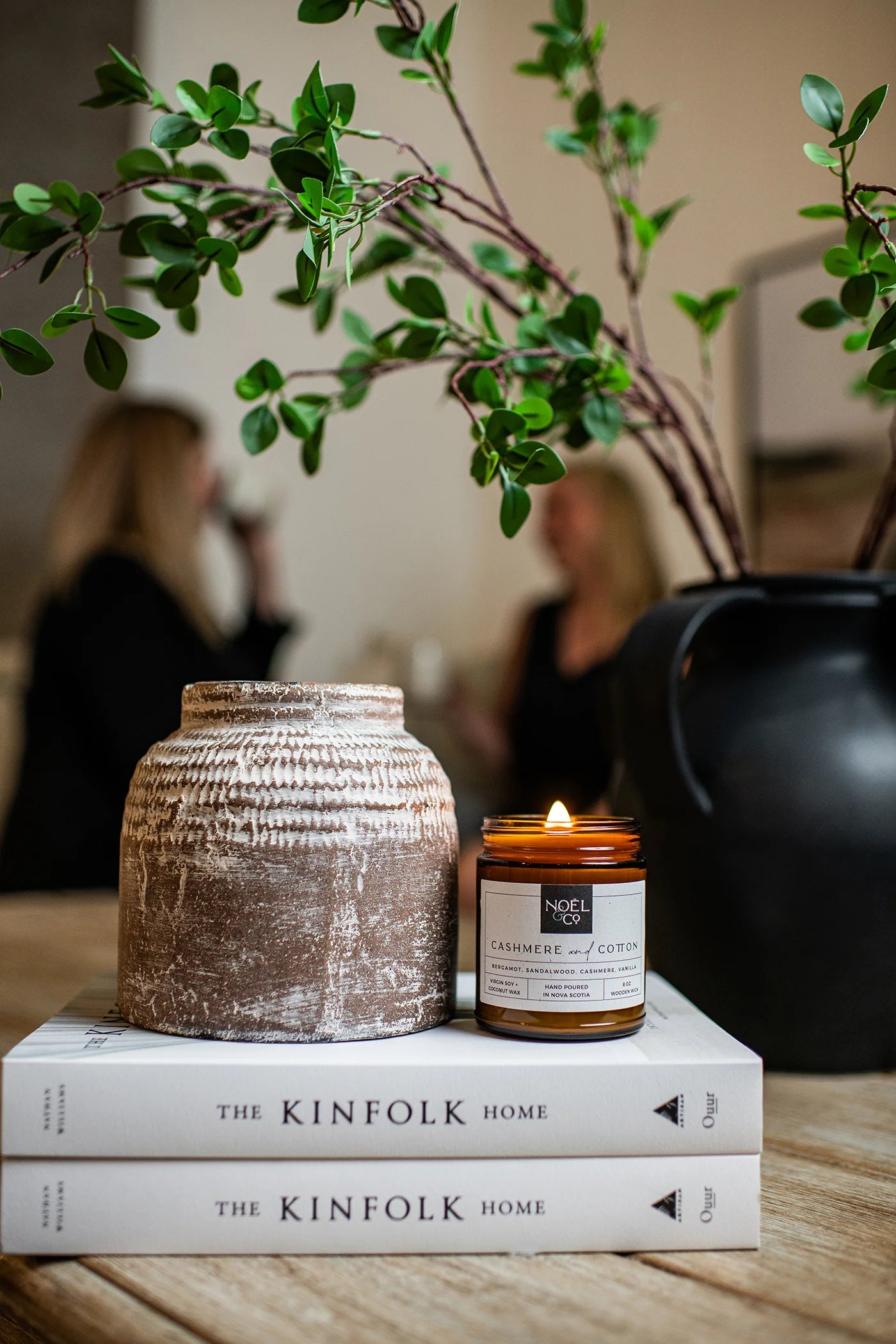 [CASHMERE &amp; COTTON]Soy &amp; Coconut wax Candle