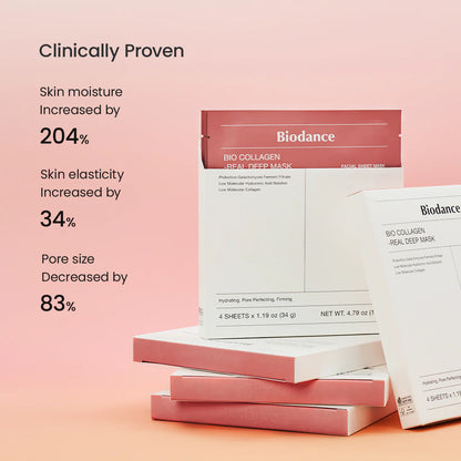 BIODANCE Bio-Collagen Real Deep Mask 1 Box/ 4ea