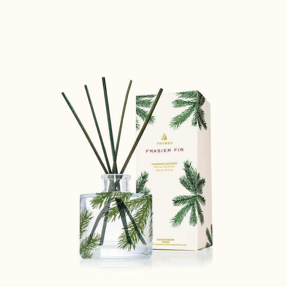 Frasier Fir Reed Diffuser with Petite Pine Needle design