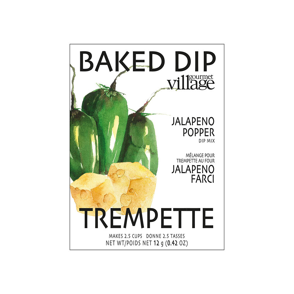 Baked Dip | Trempette - Jalapeno Popper Dip Mix