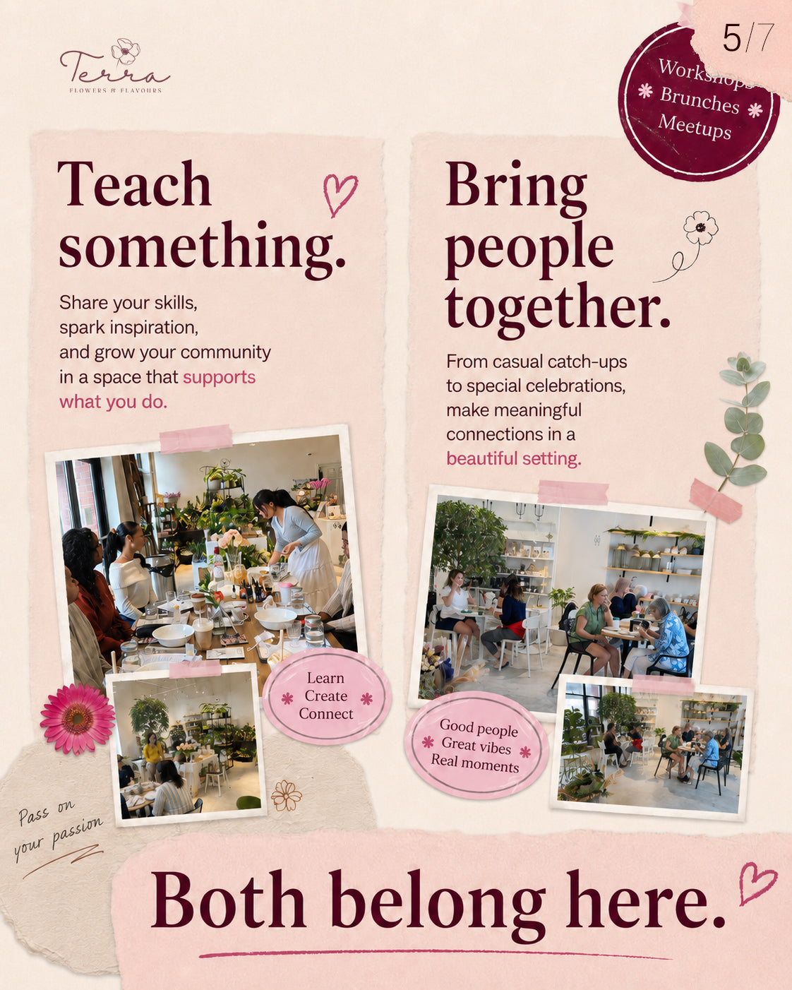 Your Idea. Your Gathering. Our Space.