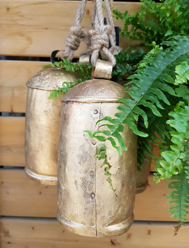 10"  Rustic Cylindrical Bell