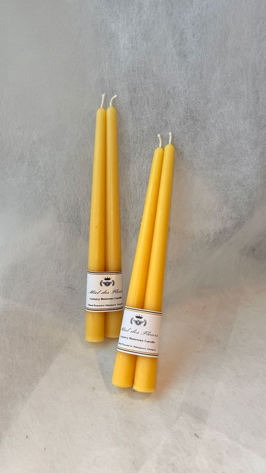 Beeswax Candle Taper Pair(2)