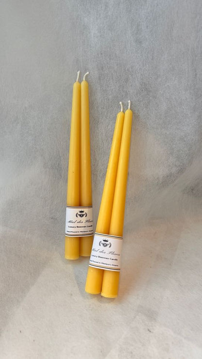 Beeswax Candle Taper Pair(2)