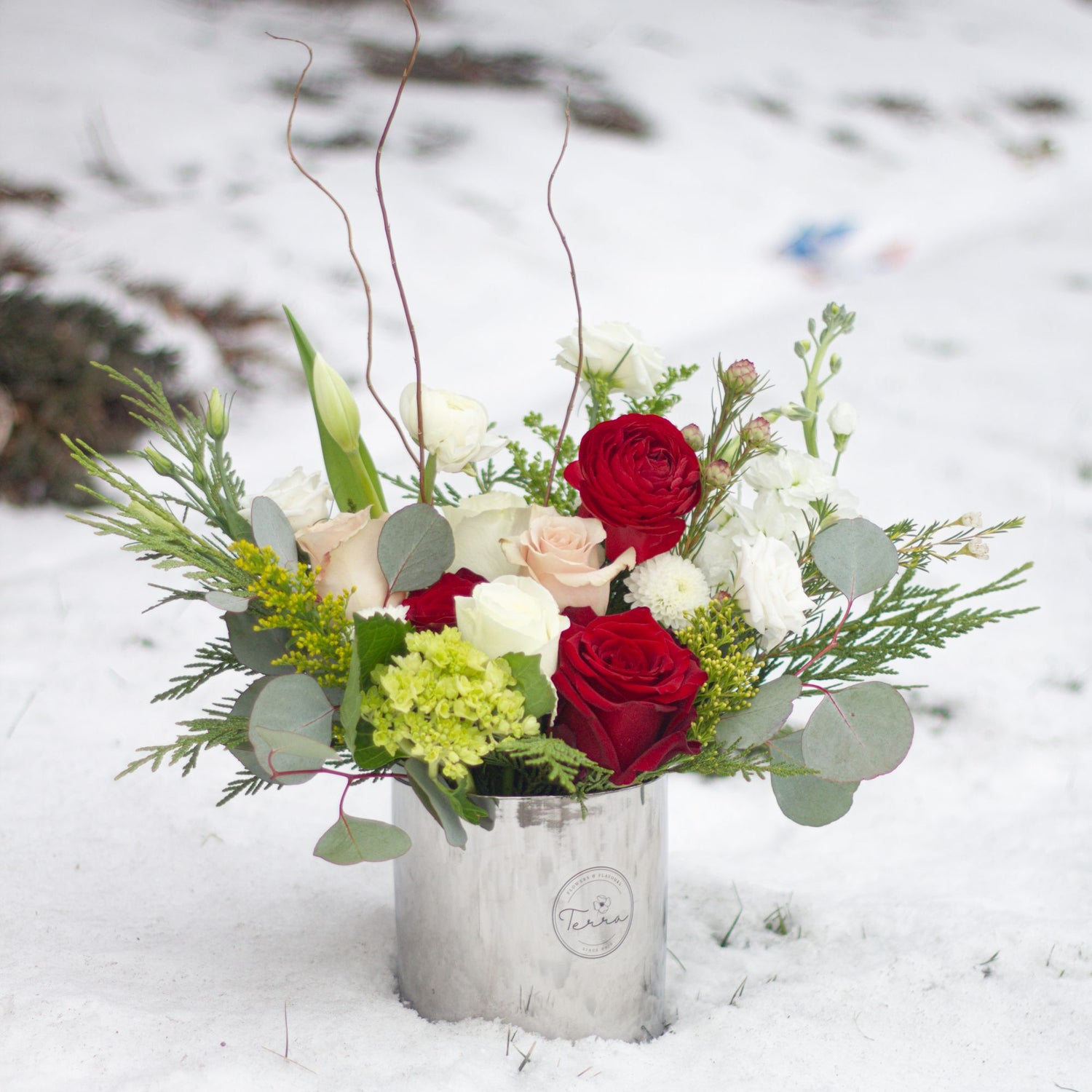 Winter Romance Arrangement