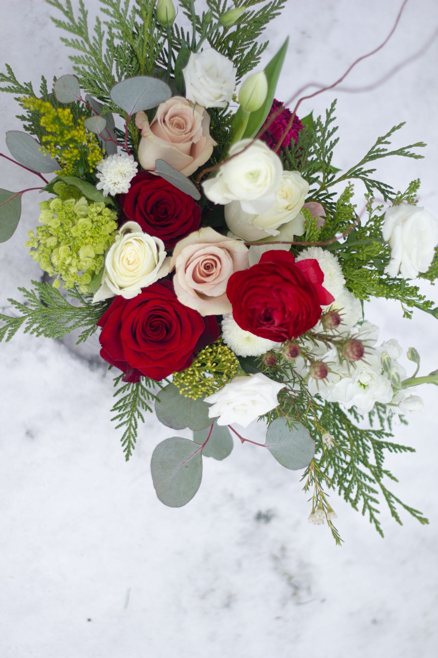Winter Romance Arrangement