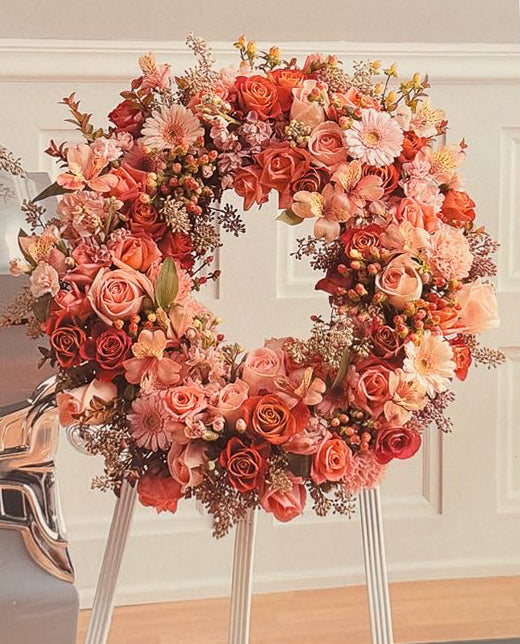 Blush of Remembrance Wreath