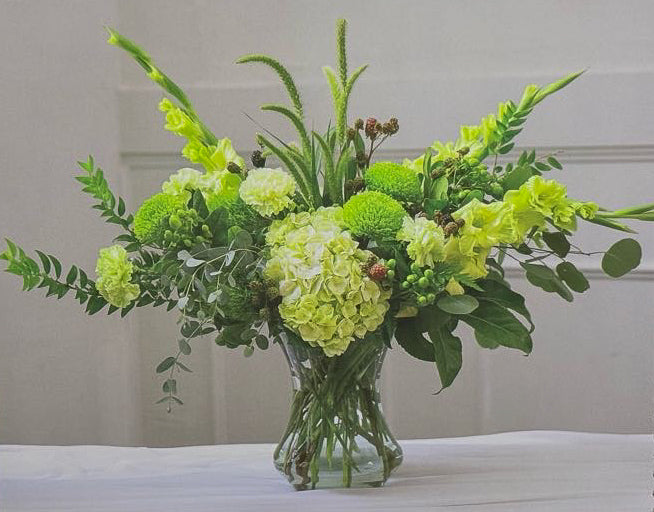 Verdant Grace Vase Arrangement
