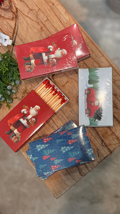 Shopping Santa Matches. 45 Sticks