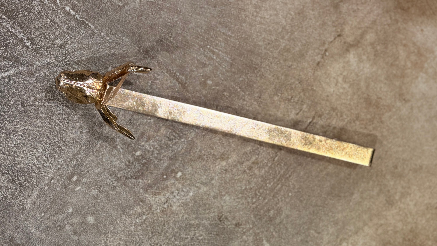 XMAS WREATH HANGER DEER IRON