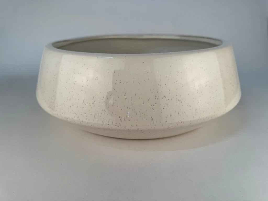 POT CERAMIC LOW BOWL