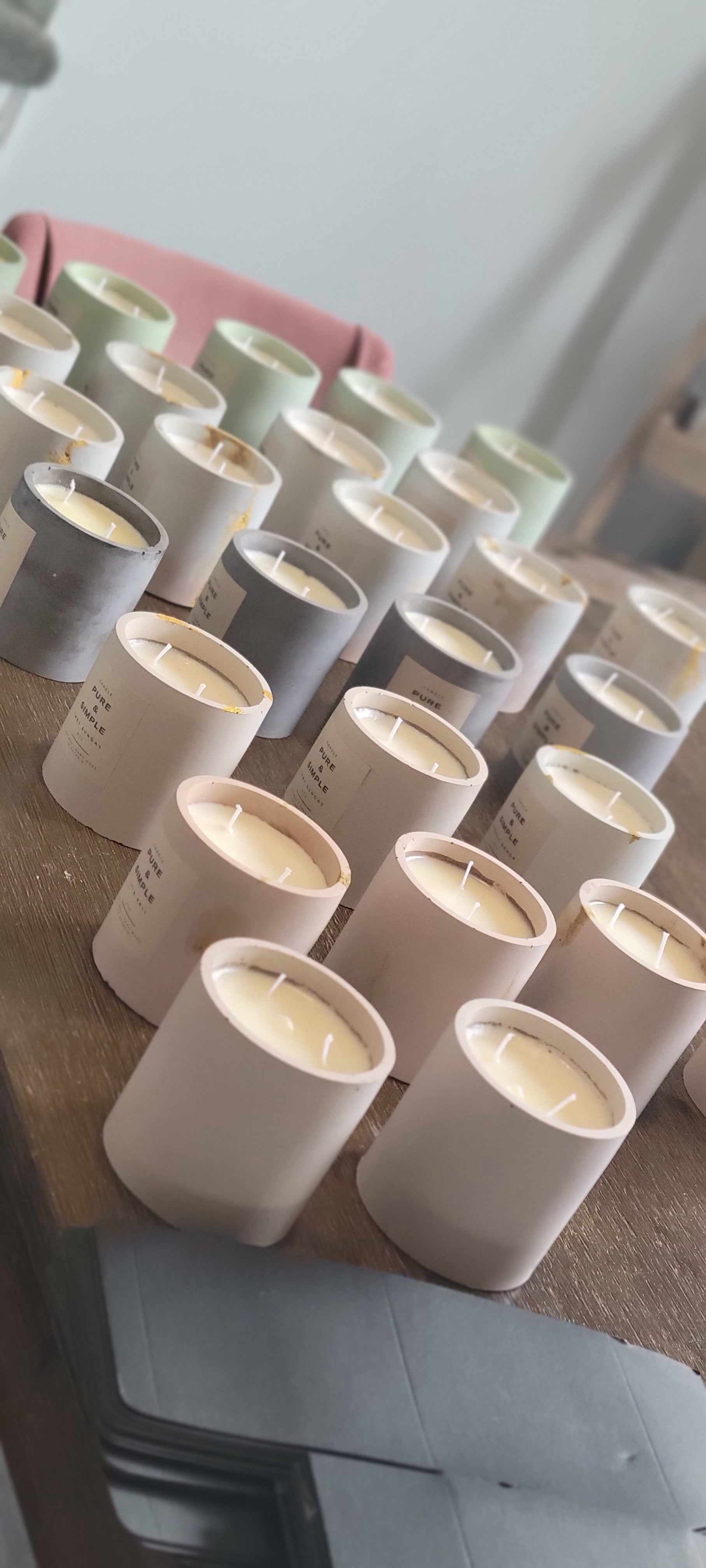 Organic Soy Wax Candle Workshop with Magdalena