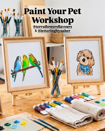 Paint Your Pet: Glass Painting Workshop- Oct 17th