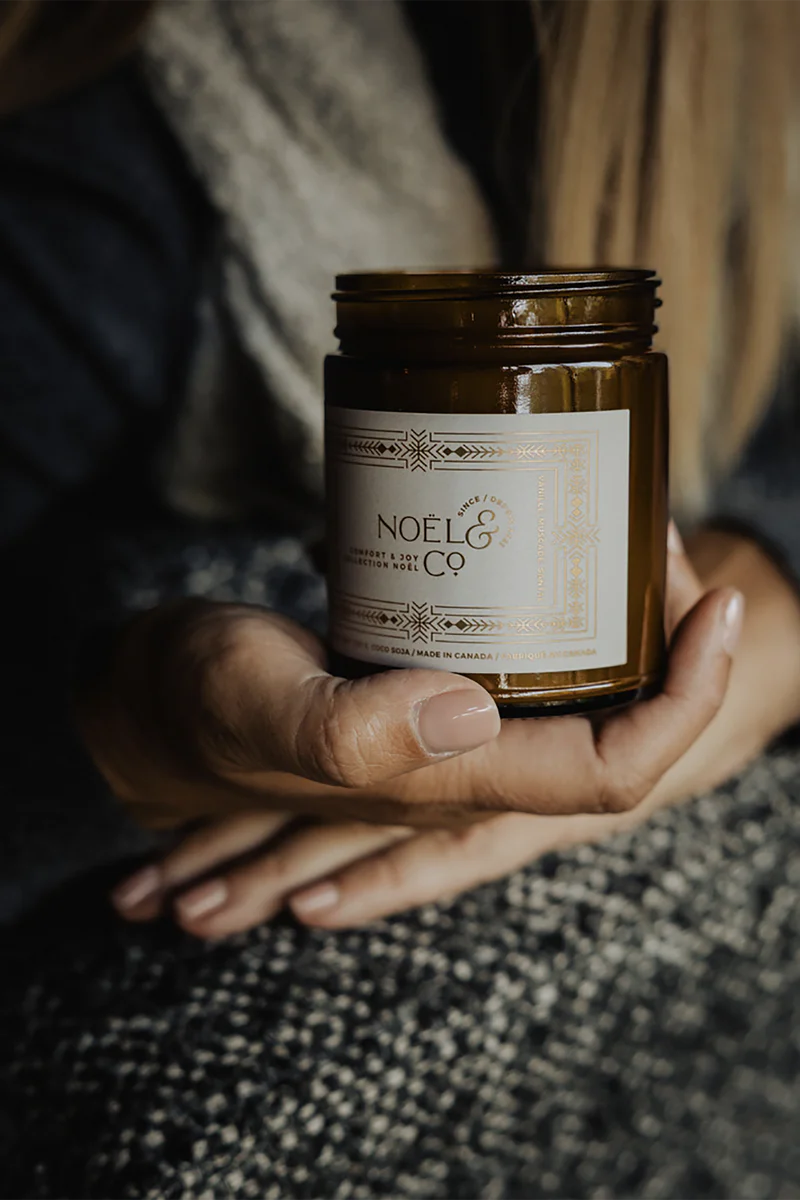 [COMFORT &amp; JOY]Soy &amp; Coconut wax Candle