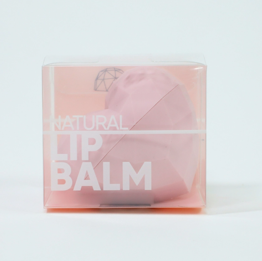 Pink Heart Lip Balm100% Natural