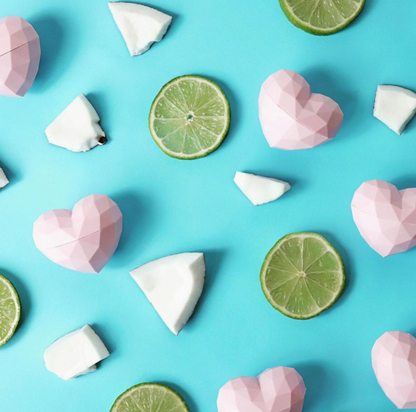 Pink Heart Lip Balm100% Natural