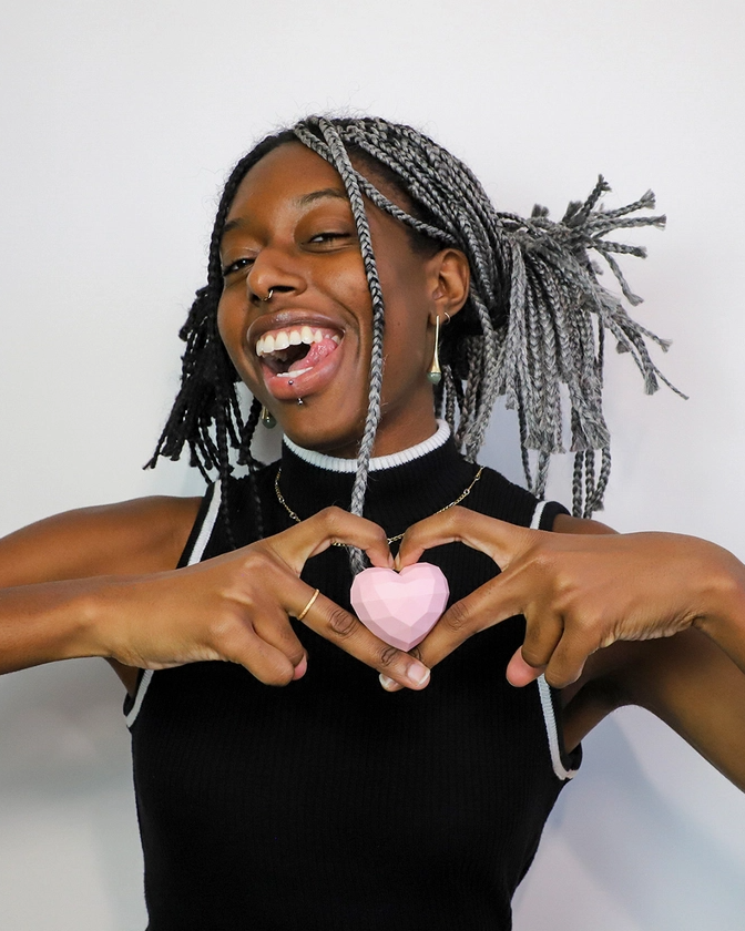 Pink Heart Lip Balm100% Natural