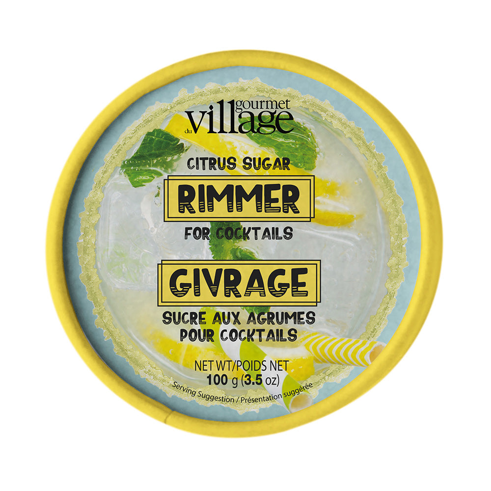 Rim Trim Citrus Sugar Canister