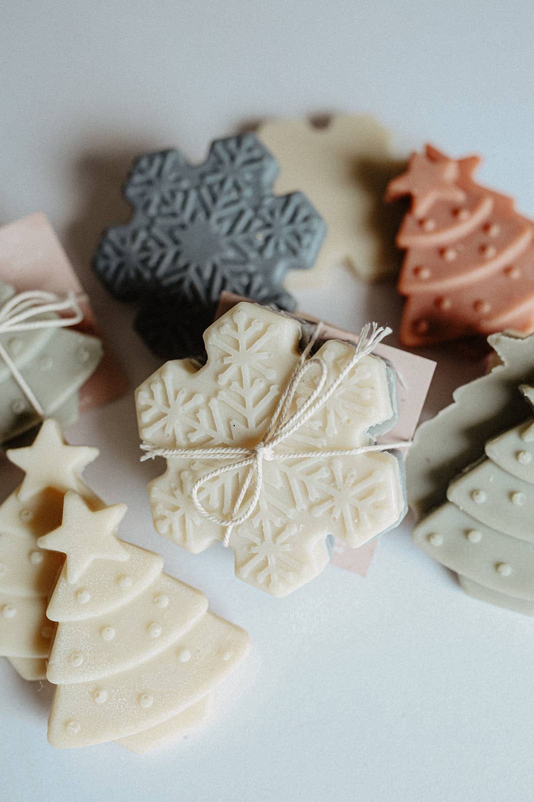 Snowflake Soap Stacks