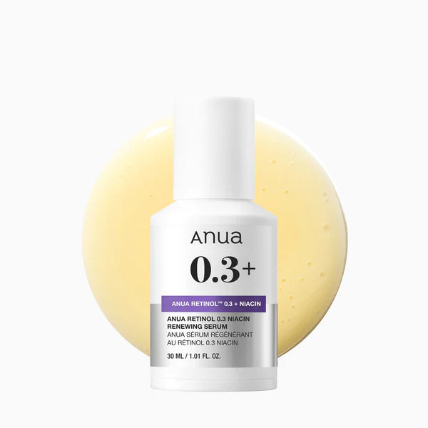 ANUA ++ Nano Retinol 0.3% + Niacin Renewing Serum 30ml