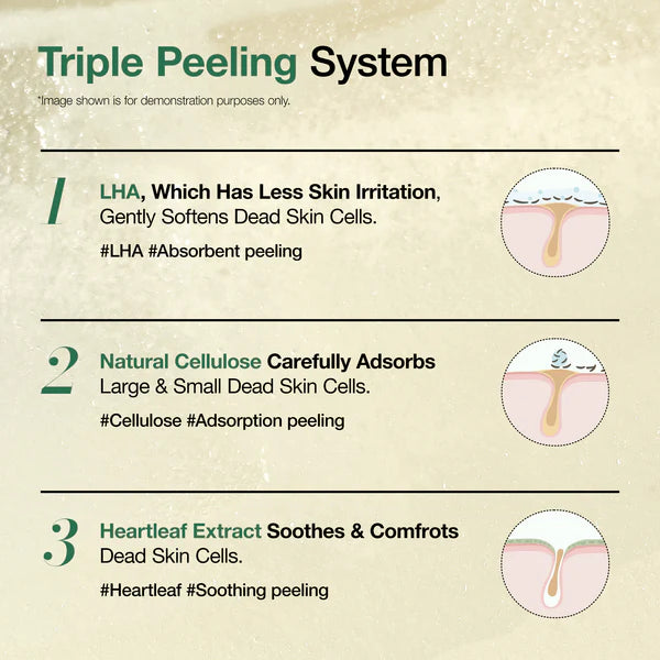 ANUA ++ Heartleaf LHA Moisture Peeling Gel 120 ml