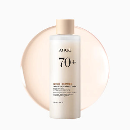 ANUA ++ Rice 70 Glow Milky Toner 250ml