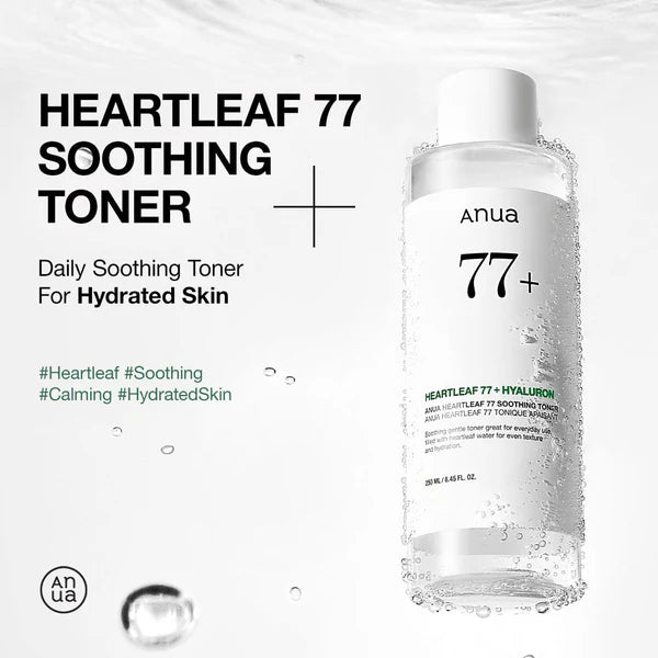 ANUA + Heartleaf 77% Soothing Toner 250ml
