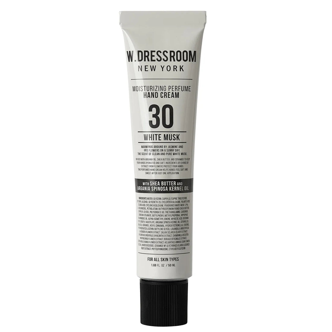 White Musk-W DRESSROOM Moisturizing Perfume Hand Cream 30