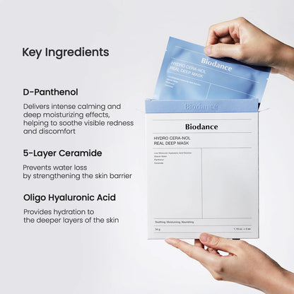 BIODANCE Hydro Cera-nol Real Deep Mask 1 Box / 4ea