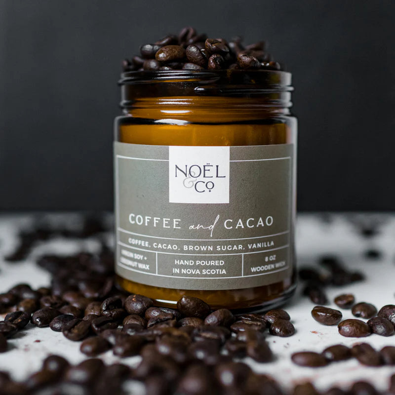 [COFFEE &amp; CACAO]Soy &amp; Coconut wax Candle