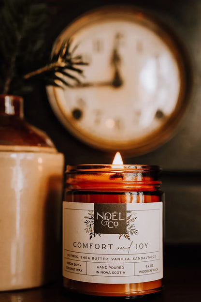 [COMFORT &amp; JOY]Soy &amp; Coconut wax Candle