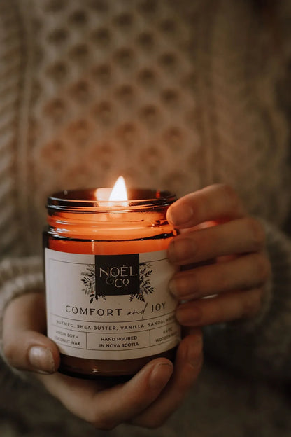 [COMFORT &amp; JOY]Soy &amp; Coconut wax Candle