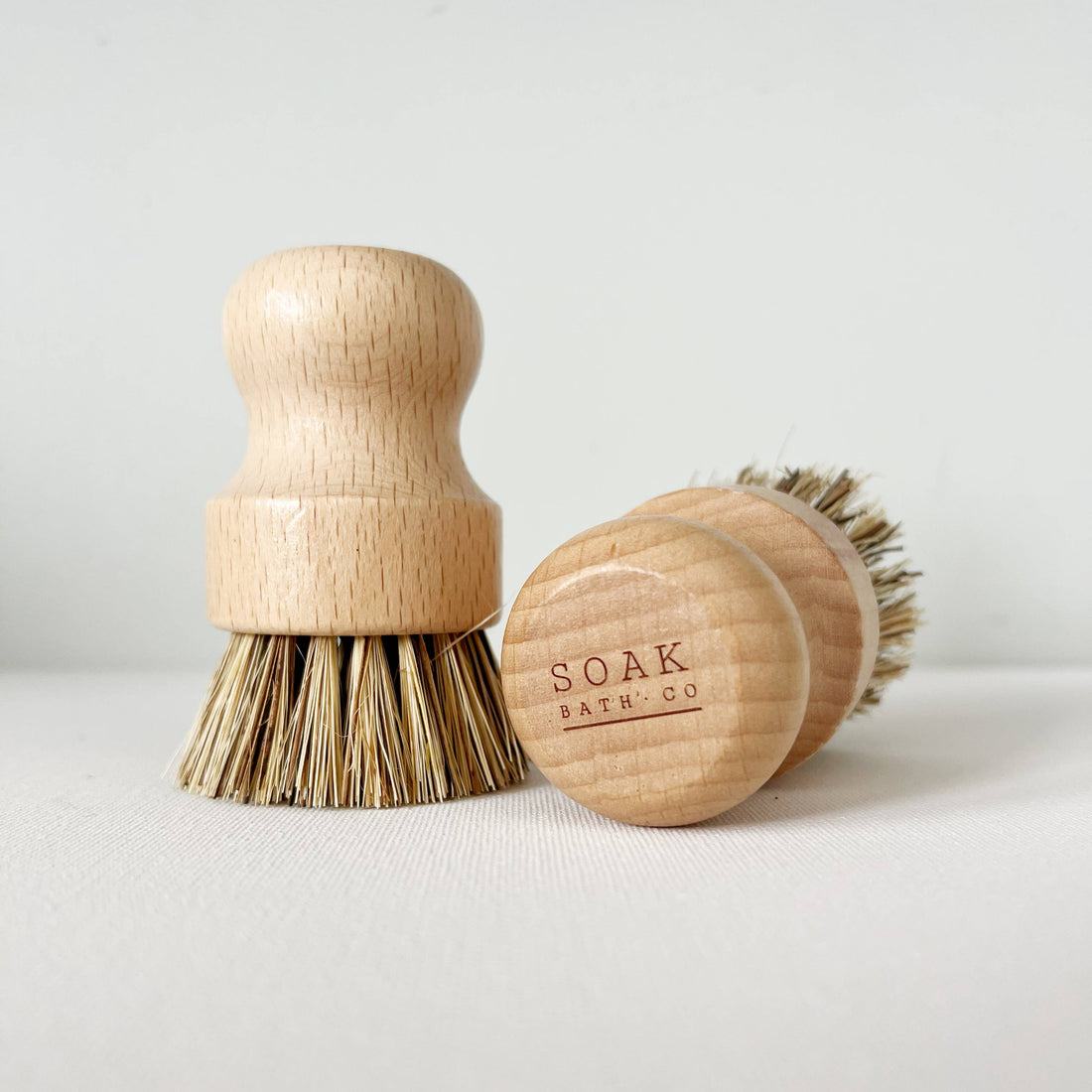 Dish Brush | Bamboo Pot Scrubber | Sisal Dish Brush