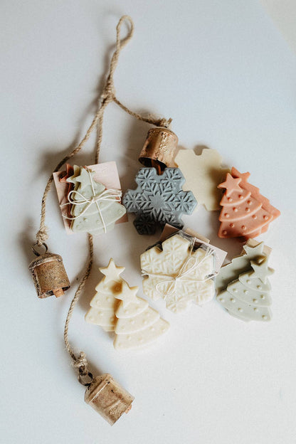 Snowflake Soap Stacks