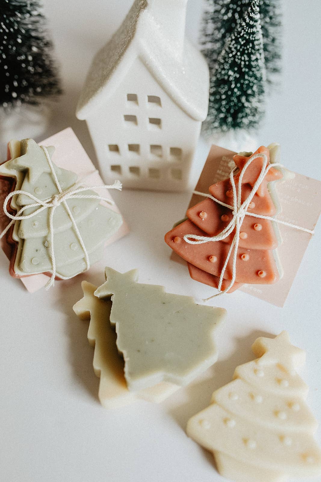 Evergreen Soap Stacks