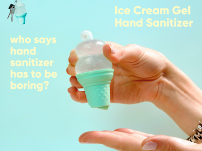 Ice Cream Hand Sanitizer GEL REFILLABLE 40ml