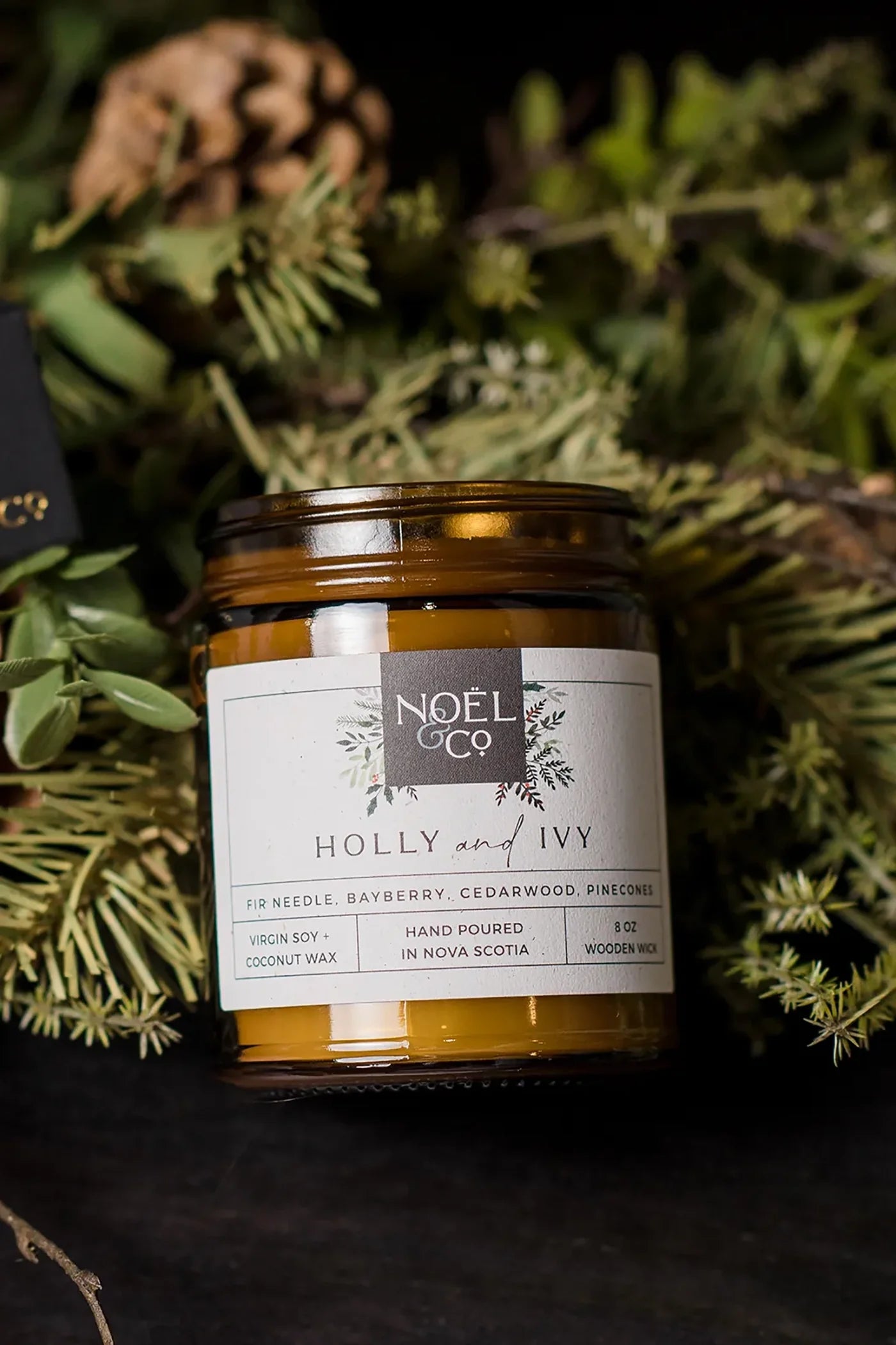 [HOLLY &amp; IVY]Soy &amp; Coconut wax Candle