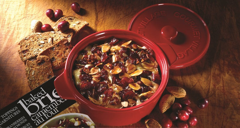 Cranberry & Almond Brie Topping